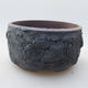 Ceramic bonsai bowl 8 x 8 x 4.5 cm, color cracked - 1/4