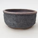 Ceramic bonsai bowl 10 x 10 x 4.5 cm, color cracked - 1/4