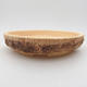 Ceramic bonsai bowl 15.5 x 15.5 x 3 cm, color cracked - 1/4
