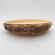 Ceramic bonsai bowl 14 x 14 x 2.5 cm, color cracked - 1/4