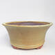 Ceramic bonsai bowl 24 x 24 x 11 cm, color green - 1/3