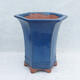 Bonsai bowl 31 x 28 x 32 cm, color blue - 1/7