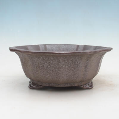 Bonsai bowl 29 x 29 x 11 cm, natural color - 1