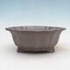 Bonsai bowl 29 x 29 x 11 cm, natural color - 1/7
