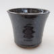 Ceramic bonsai bowl 9 x 9 x 8 cm, color green - 1/3