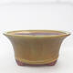 Ceramic bonsai bowl 32 x 32 x 14 cm, color green - 1/3