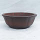 Bonsai bowl 35 x 35 x 13 cm, gray color - 1/7