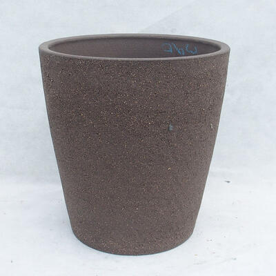 Bonsai bowl 27 x 27 x 28 cm, gray color - 1