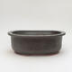 Ceramic bonsai bowl 22 x 18 x 8 cm, color gray - 1/3