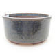 Ceramic bonsai bowl 8 x 8 x 4 cm, color blue - 1/4