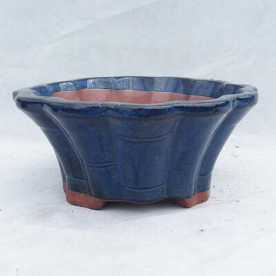 Bonsai bowl 29 x 29 x 13 cm, color blue - 1