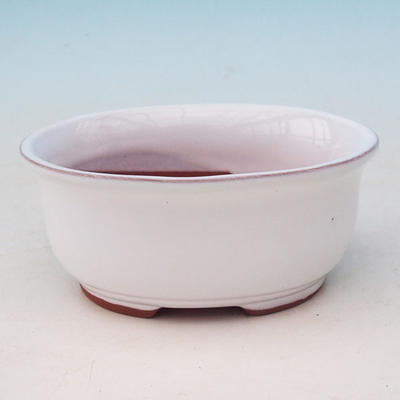 Ceramic bonsai bowl H 30 - 12 x 10 x 5 cm, white- 12 x 10 x 5 cm - 1