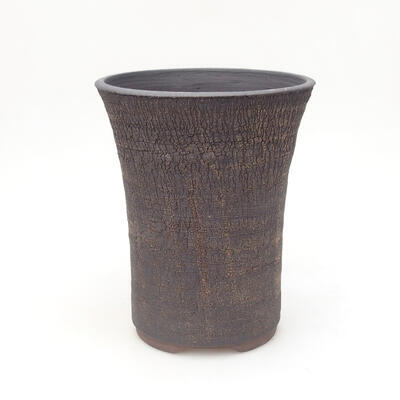Ceramic bonsai bowl 16 x 16 x 19.5 cm, color cracked - 1