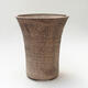 Ceramic bonsai bowl 17 x 17 x 21 cm, color cracked - 1/3
