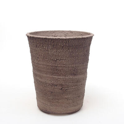 Ceramic bonsai bowl 15.5 x 15.5 x 18 cm, color cracked - 1