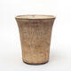 Ceramic bonsai bowl 15 x 15 x 17.5 cm, color cracked - 1/3