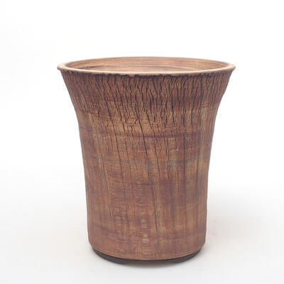 Ceramic bonsai bowl 15.5 x 15.5 x 17 cm, color cracked - 1
