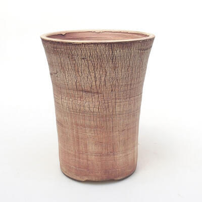 Ceramic bonsai bowl 13 x 13 x 17 cm, color cracked - 1