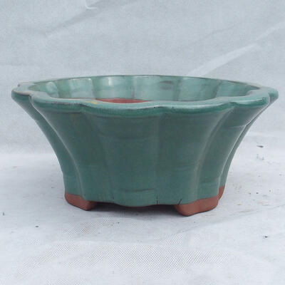 Bonsai bowl 29 x 29 x 13 cm, color green - 1