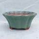 Bonsai bowl 22 x 22 x 10 cm, color green - 1/7