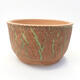 Ceramic bonsai bowl 14 x 14 x 8.5 cm, color cracked - 1/4