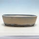 Bonsai bowl 41.5 x 32.5 x 11 cm, gray-beige color - 1/5
