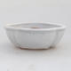Ceramic bonsai bowl 13 x 10 x 4,5 cm, crayfish color - 2nd quality - 1/4