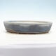 Bonsai bowl 44 x 35.5 x 9 cm, gray-blue color - 1/5