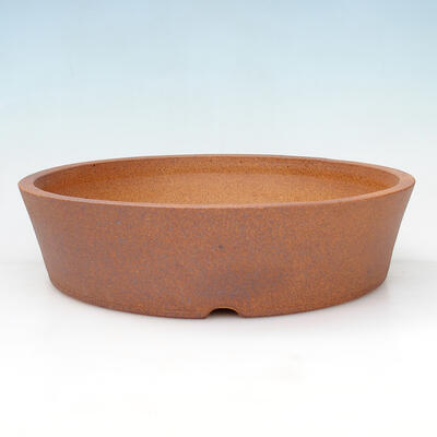 Ceramic bonsai bowl 35 x 35 x 8.5 cm, red color - 1