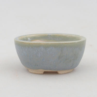 Mini bonsai bowl 4,5 x 3,5 x 2 cm, color blue - 1