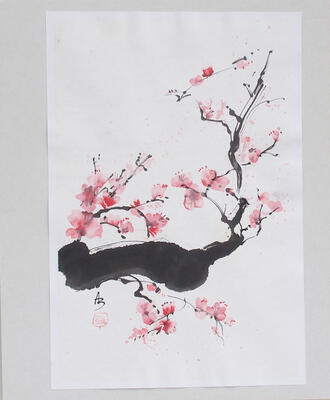 Calligraphy - Sakura