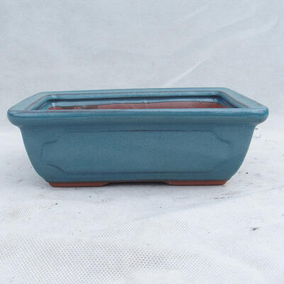 Bonsai bowl 21 x 15 x 7 cm, color blue - 1