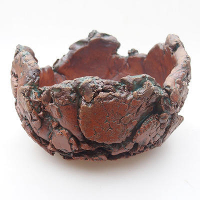 Ceramic Shell 12 x 12 x 8 cm, gray color - 1