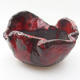 Ceramic Shell 8 x 8 x 5,5 cm, red color - 1/3