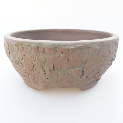 Ceramic bonsai bowl 16 x 16 x 7 cm, color green - 1