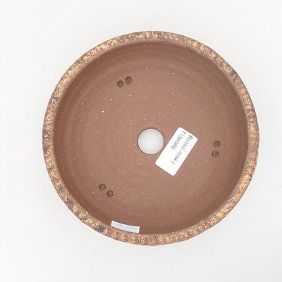 Ceramic bonsai bowl 16 x 16 x 4,5 cm, gray color - 1