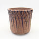 Ceramic bonsai bowl 13 x 13 x 12.5 cm, color blue - 1/3