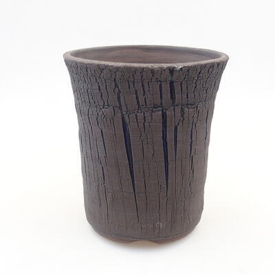 Ceramic bonsai bowl 13 x 13 x 15 cm, color blue - 1