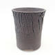 Ceramic bonsai bowl 13 x 13 x 15.5 cm, color black - 1/3
