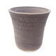Ceramic bonsai bowl 14 x 14 x 13 cm, gray color - 1/3