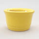 Mini bonsai bowl 3 x 3 x 2 cm, color yellow - 1/3