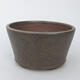 Ceramic bonsai bowl 10 x 10 x 5.5 cm, color green - 1/3