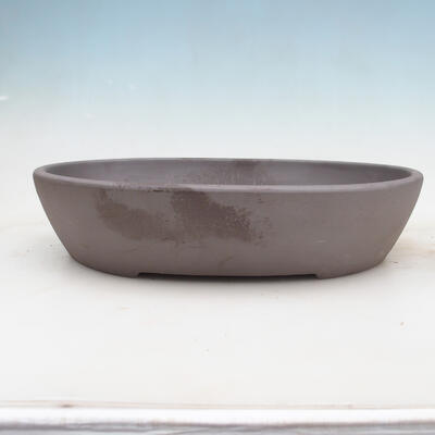 Bonsai bowl 34 x 27 x 7.5 cm, natural color - 1