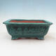 Bonsai bowl 31 x 23 x 12 cm, color green - 1/7
