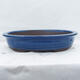 Bonsai bowl 41 x 33 x 7 cm, color blue - 1/7