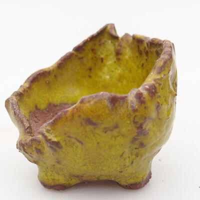 Ceramic shell 4.5 x 5 x 4.5 cm, color yellow - 1
