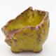 Ceramic shell 4.5 x 5 x 4.5 cm, color yellow - 1/3