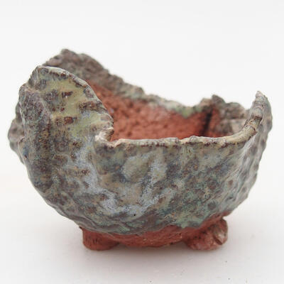 Ceramic shell 5 x 5 x 6.5 cm, color green - 1