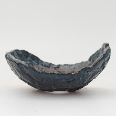 Ceramic Shell 8 x 5.5 x 4 cm, color blue - 1