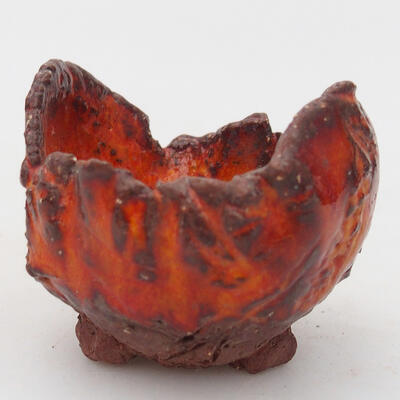 Ceramic Shell 5 x 5 x 4.5 cm, color orange - 1